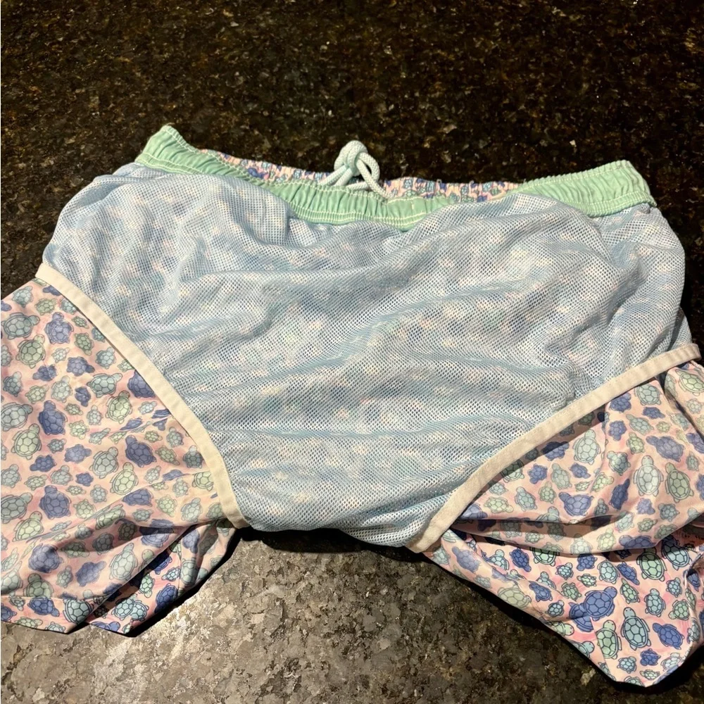 ⛱️PETER MILLAR Seaside Collection Turtle Swim Trunks⛱️